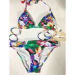 Nanette Lepore New. Nanette Lapore floral bikini set. small. Retail $164 Photo 9