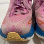 Hoka  Women's Pink and Blue Athletic Shoes Size 6.5D Photo 6