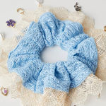 Free People Esmerelda Pony Locket Scrunchie in blue Photo 0