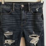 American Eagle  Outfitters hi-rise distressed denim jegging jeans 24 Photo 2
