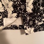 J.Crew  Black and White Floral Pencil Skirt Photo 3
