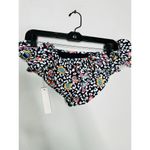 CAROLINE CONSTAS Black White Paisley Leopard Ruffle Anastasia Two Photo 11