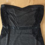 New Lacey Strapless Work/Casual/Dressy Dress Stretchy Very Soft Drk Gray Medium Black Photo 2