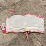 Xhilaration Pink Tie-Dye Print D/DD Bandeau Crop Bikini Top NEW Photo 7