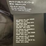 Prada NWT $1300 Women’s Mohair/Wool Pants Navy 36 Photo 9