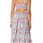 MISA Los Angeles  Serafina Maxi Dress Spring Fuchsia Mix Size  XS Photo 5