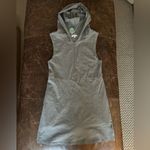TCEC  Gray Sleeveless Athletic Dress with Hood and Built-in Shorts Photo 1
