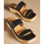 Nisolo Leather and Wood Block Heel Minimalist Sandal Size 9.5 Black Photo 12