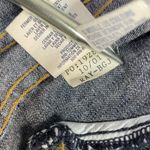 Tommy Hilfiger Vintage Y2K Stretch Denim Cropped Jean Jacket Patches womens M Photo 10