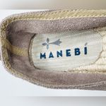 Anthropologie NWOB Manebi Women’s Grey Suede Flat Espadrilles Shoes Loafers Photo 8