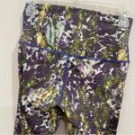 Lululemon Wunder Under Crop II Floral Sport Leggings Size 6 Photo 5