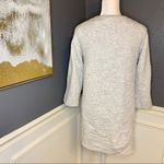 Marella jewel neckline jacket w embossed detailing Gray Size 6 Photo 3