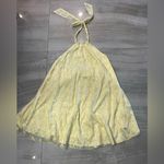 Strut & Bolt  yellow Halter Mini Dress Photo 6