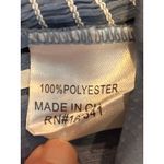 Hello Molly  Azure Skies Crop Blue Satin Shirt On or Off‎ the Shoulder Size 2 Photo 7