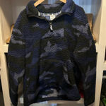 PINK - Victoria's Secret Secret Sherpa Victoria's PINK Quarter-Zip Photo 0