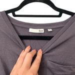 Aritzia Wilfred Free Twist Front Top Gray Medium Photo 3