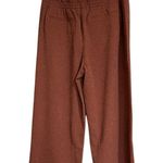 Athleta NWT  Echo Wide Leg Cropped Pants Burnt Orange Photo 3