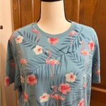 Free Planet  | Aqua Flamingo Graphic Tee Photo 3