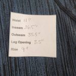 Vimmia Blue and Black Cropped Leggings NWT Size XS Storm Charge Legging Photo 10