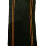 CELINE PARIS Silk Scarf Scarf Twilly Horsebit Pattern Green Orange Authentic Photo 0