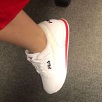 FILA Machu Disaray Vintage Y2k Chunky Athletic Fashion Sneakers Lace Up Almond Toe Photo 0