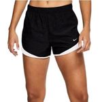 Nike  Black And White Dri Fit Inner Brief Running Athletic Shorts Size‎ S Photo 0