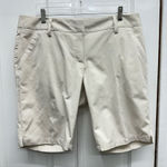 Adidas Climalite khaki dress bermuda golf shorts women's 14 Photo 0