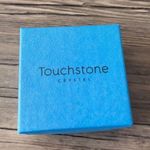 Touchstone Crystal by Swarovski Silver Helix Hoops Earrings Photo 3