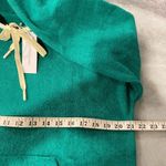 Outerknown NWT  Size S Teal Green Terry Knit Pullover Hoodie Top Kangaroo Pocket Photo 12