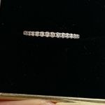 14k White GoLd Half Carat Diamond Band Photo 0