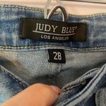 Judy Blue Skinny Fit Light Wash Distressed Jeans Stretchy Women's size 28 Photo 1