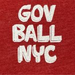 Bella Canvas Gov Ball NYC Red Short Sleeve T-shirt Small Photo 3