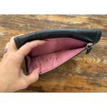 Coach Leather Wallet Clutch Organizer Snap Closure Black Photo 2