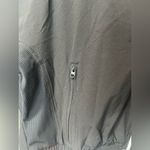 Athleta  Brooklyn Track Women’s size S Sports Jacket Coat Black White Full Zip Photo 5