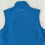 Columbia  Women's Quilted Fleece Lined Vest Blue Size Medium Full Zip Casual Photo 8