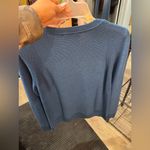 Hilary Radley  Blue Knit Top. Size small Photo 3