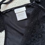 secret treasures Black Satin Beaded Maxi Slip XL Photo 7