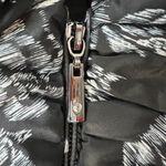 White House | Black Market  Women’s‎ Black White Floral Quilted Puffer Jacket XL Photo 7