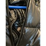 New Womens White Mark LA Puffer Hoodie Jacket with inside Backpack Straps Black Size XXL Photo 4