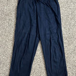 32 Degrees Heat 32 Degrees Cool Womens Linen Blend Pants Size Medium Blue Elastic Waist Comfort Photo 0