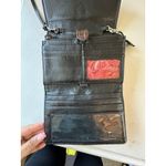 Brighton Nepal Organizer Pebble Italian Crocodile-Embossed Leather Crossbody Bag Photo 5