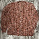 Vtg Camela Pink Wool Blend Button Down Cardigan Sz 36 English Countryside Granny Photo 2