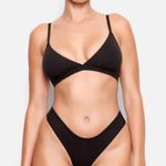 SKIMS  Black Triangle Bralette M NEW Photo 1
