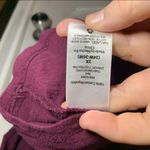 Terra & Sky  Maroon Scoop Neck Polka Dot Long Sleeve Top 3X Photo 5