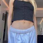 Brandy Melville black button up cami tank Photo 6