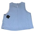 Saks 5th Avenue Saks Fifth Avenue NWT blue and white stripe lined tank women’s size XL Photo 1