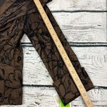 KM Collections by Milla Bell Vintage‎ Bronze Blouse w/ Brooch [Size 10] NEW NOS Brown Photo 6