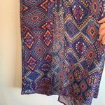 Forever 21  Geometric Maxi Skirt with Front Slits Size Medium Photo 3