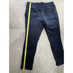 Lee Women's 20WL Dark Wash Stretch Jeans Mid-rise Straight Leg 5 Pocket 46x32 Photo 4