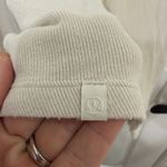 Lululemon  Athletica Off-White Ribbed Henley Photo 3